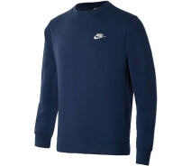 Придбати - чоловічий світшот  Свитшот Nike NSW CLUB CRW BB AS темно-синий BV2662-410 Размер 2XL (BV2662-410_2XL)