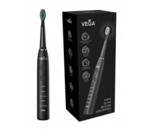 Придбати - зубну щітку  Ультразвуковая зубная щетка Vega VT-600 гарантия 1 год VT-600 Black (to-18334)
