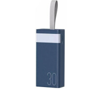 Придбати - універсальну мобільну батарею  Power bank REMAX RPP-320 PD20W+QC3.0 (22.5W) 30000 mAh портативная батарея повербанк с фонариком Blue