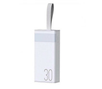 Придбати - універсальну мобільну батарею  Power bank REMAX RPP-320 PD20W+QC3.0 (22.5W) 30000 mAh портативная батарея повербанк с фонариком White