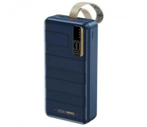 Придбати - універсальну мобільну батарею  Power bank REMAX RPP-506 PD20W+QC3.0 (22.5W) 30000 mAh портативная батарея повербанк Blue