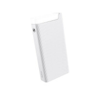 Придбати - універсальну мобільну батарею  Power bank Hoco J62 30000 mAh портативная батарея повербанк с фонариком 3xUSB White