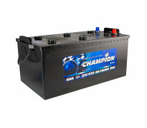 Придбати - автомобільний акумулятор  Акумулятор Champion Black 220 Ah/12V Euro (3)