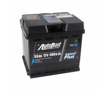 Придбати - автомобільний акумулятор  Акумулятор AutoPart Plus 55 Ah/12V "0" (+ праворуч)