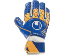 Придбати - воротарську рукавичку  Воротарські рукавички Uhlsport SOFT RF синьо-оранжево-білі 1011075 01 Розмір 7.5