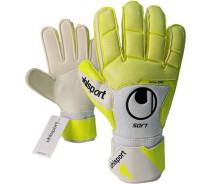 Придбати - воротарську рукавичку  Воротарські рукавички Uhlsport PURE ALLIANCE SOFT PRO жовто-білі 1011172 01 Розмір 6