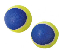 Придбати - игрушку для животных  Іграшка KONG SqueakAir Ultra Balls м'яч-піщалка ультра для собак середніх та великих порід L 2 шт Ø 8.3 см Синій з жовтим (035585302010)