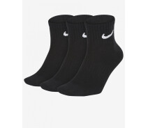 Придбати - чоловічу шкарпетку  Шкарпетки 3шт U NK EVERYDAY LTWT ANKLE 3PR SX7677-010 Nike S Чорний