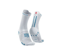 Придбати - чоловічу шкарпетку  Шкарпетки спортивні компресійні Pro Racing Socks V4.0 Run High, White/Fjord Blue, T3 (41-44)