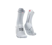 Придбати - чоловічу шкарпетку  Шкарпетки спортивні компресійні Pro Racing Socks V4.0 Run High, White/Alloy, T3 (41-44)