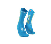 Придбати - чоловічу шкарпетку  Шкарпетки спортивні компресійні Pro Racing Socks V4.0 Bike, Fluo Blue/Primrose, T4 (44-47)