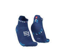 Придбати - чоловічу шкарпетку  Спортивні безшовні шкарпетки Pro Racing Socks V4.0 Run Low, Sodalite/Fluo Blue, T4 (44-47)