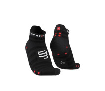 Придбати - жіночу шкарпетку  Надлегкі бігові шкарпетки Pro Racing Socks V4.0 Ultralight Run Low, Black/Red, T2 (39-41)