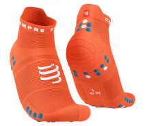 Придбати - жіночу шкарпетку  Шкарпетки спортивні компресійні Pro Racing Socks V4.0 Run Low, Orangeade/Fjord Blue, T2 (39-41)