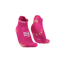 Придбати - жіночу шкарпетку  Надлегкі бігові шкарпетки Pro Racing Socks V4.0 Ultralight Run Low, Fluo Pink/Primerose, T2 (39-41)
