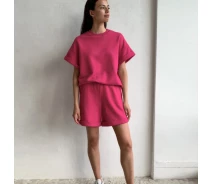 Придбати - жіночий костюм  Костюм із шортами жіночий Sky S Magesuek рожевий (2874-2019)