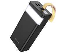 Придбати - універсальну мобільну батарею  Портативне зарядне Power Bank УМБ BOROFONE Coolmy BJ18A 30000mAh 2xUSB Type-C 2A чорний