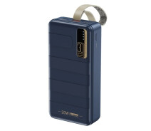 Придбати - універсальну мобільну батарею  Портативне зарядне УМБ Power Bank REMAX Noah RPP-506 30000mAh 20W/QC синій