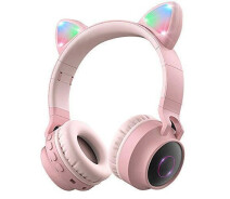 Придбати - навушники  Навушники HOCO W27 CAT EAR Wireless headphones pink