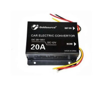 Придбати - автомобильный инвертор  Перетворювач авто інвертор DC/DC 24v-12v 20A GS-D20A 240W