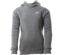Придбати - дитячу толстовку  Толстовка підліткова Nike CLUB PO HOODIE сіра BV3757-091 Розмір S (BV3757-091_S)