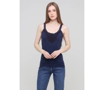 Придбати - жіночу майку  Майка жіноча Tommy Hilfiger TH1343W XXS Темно-синій