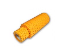 Придбати - масажний валик  Масажний ролик EasyFit Grid Roller Double 33 см Помаранчевий (EF-7737-5-Or)