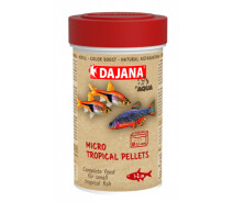 Придбати - корм для риби  DAJANA MICRO TROPICAL PELLETS Спеціальний Корм для мальків і дрібних рибок в гранула, 100 мл/55 г DP103А(5334) (1935115559)