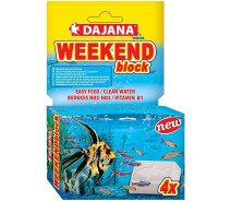 Придбати - корм для риби  DAJANA BLOCK WEEKEND Кормовий блок на 3-4 дні (15-20 рибок) 4 шт/25 г DP130A(D372) (1934832982)