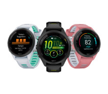 Придбати - смарт-годинник  Смарт-годинник Garmin Forerunner 265S Black Bezel with Whitestone Case and Whitestone/Neo Tropic Silicone Band (010-02810-04) [89363]