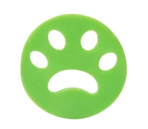 Придбати - средство по уходу за животными  Лапка силіконова для видалення вовни та інших забруднень з одягом та меблями D70x5 мм - 1шт. зелена (23212355)