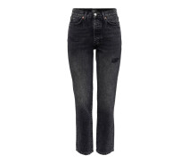 Придбати - жіночі джинси  Джинси ONLFINE LIFE HI RISE STRA ANK DNM 15235848-Black ONLY 26/32 Чорний