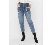 Придбати - жіночі джинси  Джинси ONLLU LIFE HW MB CARROT DNM JEANS DOT 15223500 Medium Blue Denim ONLY 26/32 Блакитний