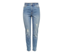 Придбати - жіночі джинси  Джинси ONLCATWALK HW MOM ANKLE JEANS PIM 15220987 Medium Blue Denim ONLY L/30 Блакитний