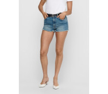 Придбати - жіночі шорти  Джинсові шорти ONYPIRLO LIFE HW RAW EDGE DNM SHORTS NAS 15205078 Medium Blue Denim ONLY 30 Блакитний