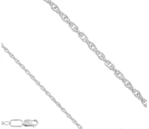 Придбати - ланцюжок  Плетіння мотузка Maxi Silver 7993