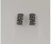 Придбати - срібну сережку  Сережки з квіточками Maxi Silver 8095