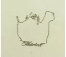 Придбати - ланцюжок  Ланцюжок з ім'ям Марина Maxi Silver 8855