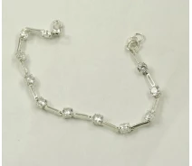 Придбати - браслет  Регульований браслет з каменями Maxi Silver 8599