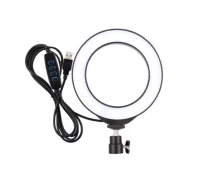 Придбати - кільцеве світло  Кільцева лампа Professional Live Stream Світлодіодне LED кільце для блогерів 16 см без штатива