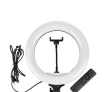 Придбати - кільцеве світло  Світлодіодна кільцева лампа AL-33 пультом та тримачем для телефону селфі кільце (12245)