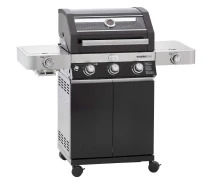 Придбати - гриль  Газовий гриль ROSLE Videro G3-S Vario, чорний (25530)