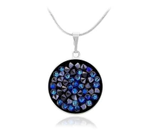 Придбати - підвіску біжутерію  Кулон з ланцюжком з кристалами Swarovski (1626378)