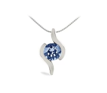 Придбати - підвіску біжутерію  Кулон з ланцюжком з кристалом Swarovski (1626710)