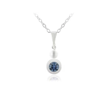 Придбати - підвіску біжутерію  Кулон з ланцюжком з кристалом Swarovski (1626715)