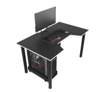 Придбати - стіл ПК  Геймерський ігровий стіл ZEUS™ GAMER-3 чорний/білий