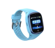 Придбати - смарт-годинник  Дитячий смарт годинник Lemfo LT06 з кнопкою SOS, голосовим чатом, підтримкою 4G та GPS Синій