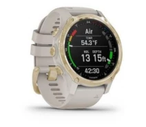 Придбати - смарт-годинник  Спортивний годинник Garmin Descent Mk2S Light Gold with Light Sand Silicone Band (010-02403-01) (252534)