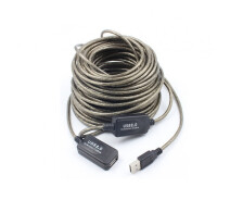 Придбати - кабель та перехідник  Кабель-подовжувач USB AM-AF Kingda B00962 20м активний