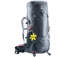 Придбати - рюкзак  Рюкзак Deuter Aircontact Lite 45+10 SL Black-Graphite (1052-3340218 4701)